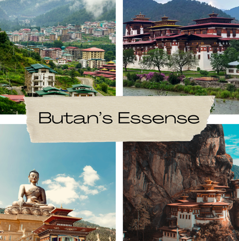 Bhutan’s Essence: Traversing the Spiritual Heartland and Vibrant Cities