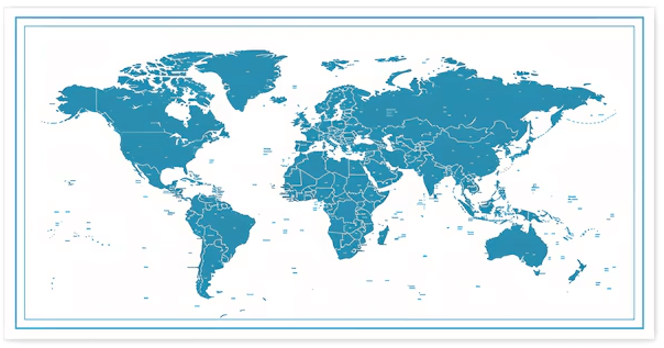 Map:V-Xzjijklp4= Countries of the World