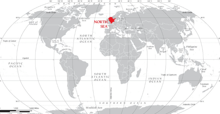 World Map:4pnhgrlqlg0= North Sea