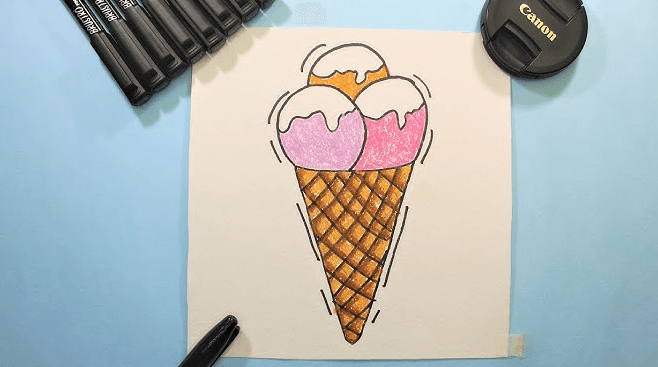 Drawing:4mqsm6ej0lg= Icecream