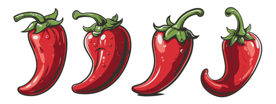 Clip Art:-6c0a0fhfue= Chili Pepper