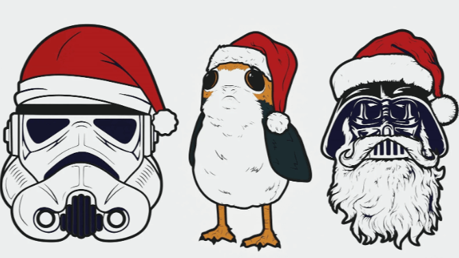 Clip Art:6tqv5tukyd8= Star Wars Christmas