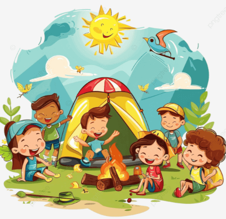 Clip Art:-Qmxqpywv2i= Summer Camp