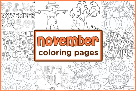 Free Printable:3mjve58mfci= November Coloring Pages