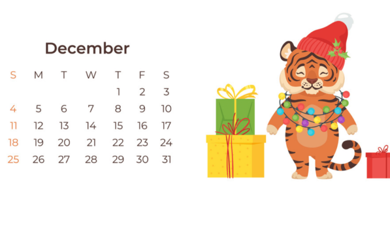 Cute:22el-Pb_Sgy= December Calendar