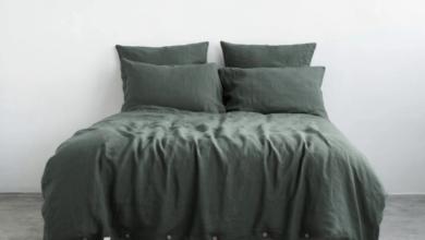 linen bedding