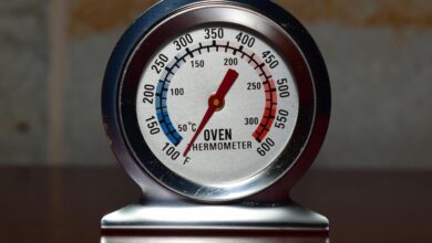 oven temperature setting details