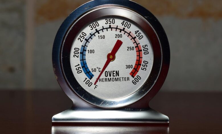 oven temperature setting details