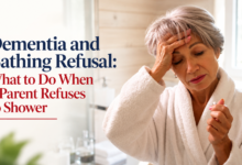 When Bath Time Becomes Stressful: Helping a Parent With Dementia Feel Safe